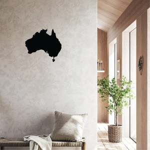 Garden: Steel Australian Map