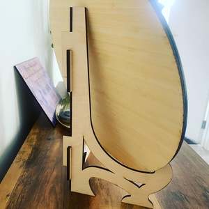 Wood Collection: Wooden Art Stand