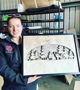 Specials: 3D Deer Scene