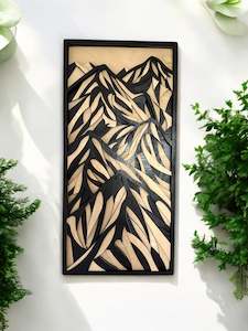 New Art: 3D Multi-Layered Mountain Range