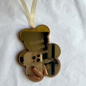Christmas Collection: Custom Bear Ornament