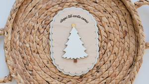 Christmas Collection: Sleeps Till Santa Comes Countdown Board