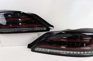 Exterior: Black Edition Sequential LED Taillights for 99-02 Nissan Silvia 200SX S15 Spec R tail lights