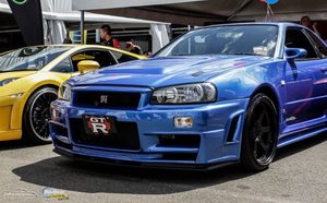 JDM Clear Front Bumper lights Front Signal Lights for 99-02 Nissan Skyline R34 GTT GTR
