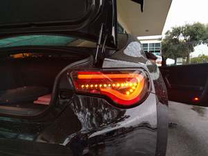 Exterior: VALENTI Smoke LED Tail light for Toyota 86 Subaru BRZ ZN6 Sequential Blinker taillights