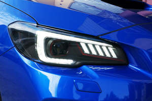 Exterior Lights: COPLUS V2 LED DRL Dynamic Headlights for 14-17 SUBARU WRX STI LEVORG VA head lights