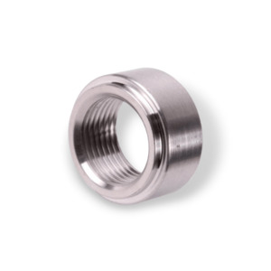 Fabrication Clamps: Stainless Steel Lipped Weld On Oxygen Sensor Bung, M18*1.5P
