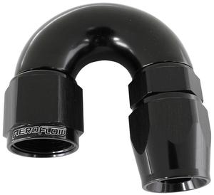 Fuel: Aeroflow 570 Series PTFE 180° Hose End -6AN AF576-06DBLK