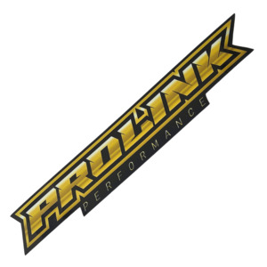 Prolink Performance Sticker Gold/Black