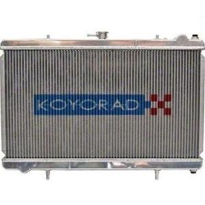 Performance Koyo Radiator, Nissan Silvia, S13, SR20DET, Dual Pass, 48mm