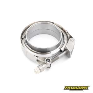 Clamps V Bands: Mild Steel V-Band Set (with QR SS Clamp)