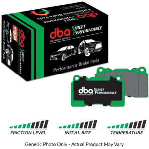 Mitsubishi Evolution X Rear Brake Pads - DBA Street Performance DB2215SP