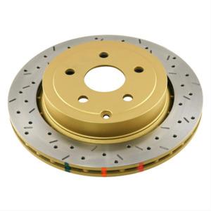 Dba: Ford Ranger PX1, PX2, PX3 Front Brake Rotor - DBA 4000 Cross Drilled & Slotted DBA42132XS