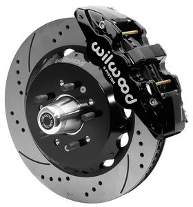 Brake Rotors: Wilwood Aero6 Front Brake Kit 14" Drilled WB140-15558-D
