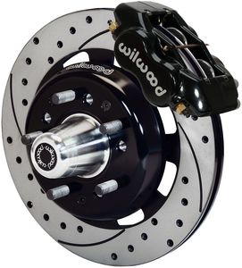 Brake Rotors: Wilwood Forged Dynalite Big Brake Front Brake Kit (Hub) WB140-7676-D-DB