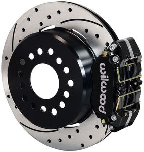 Brake Rotors: Wilwood Dynapro Dust-Boot Rear Brake Kit - 4-Piston 12.19" WB140-13207-D
