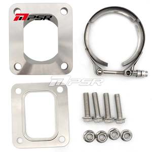 Pulsar Turbochargers: PSR V-Band to T4 COMPACT Adapter for PTG70 PTG75 PTG82