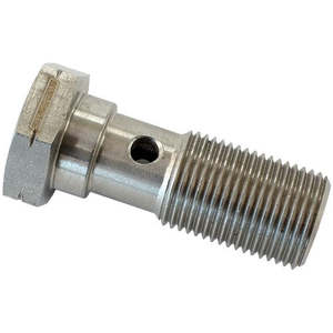 Aeroflow: Aeroflow Stainless Steel Banjo Bolt M10 x 1.5mm 20mm Under Head Length - AF304-03