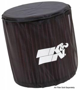 K And N: K&N Black Round Precharger Filter Wrap (KN22-8045DK)