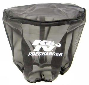 K And N: K&N Black Round Precharger Filter Wrap (KN22-8021PK)