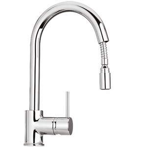 Kitchen: Paini Cox Pull-Out Hand Spray Sink Mixer