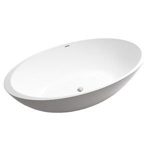 Marblo Mojo 1500mm Oval Solid Surface Bath