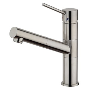 Products: Paini Cox Sink Mixer with Pull-Out Spout Stainless Steel
