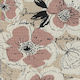 Floral Linen Dusky Pink