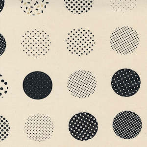 Zen Chic Linen Blend - Circles