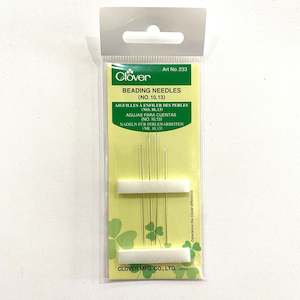 Embroidery Needles: Clover Beading Needles