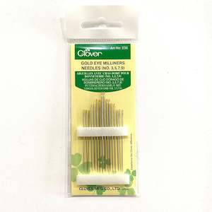 Clover Milliners Needles size 3-9