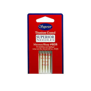 Microtex Needles #60/8 Titanium-coated
