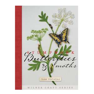 Embroidery Books: Stumpwork Butterflies & Moths - Jane Nicholas
