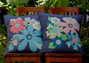 Fleurs European Cushion Pattern - Carolyn Murfitt