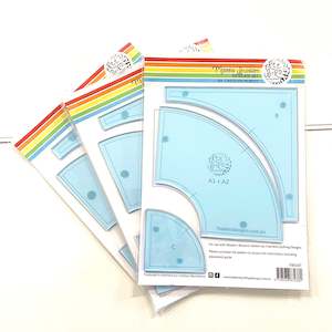 Quilting Patterns Kitsets: Modern Blossom Template Set - Carolyn Murfitt