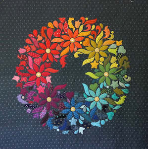 Quilting Patterns Kitsets: Harlequin Garland Pattern - Carolyn Murfitt