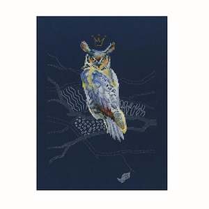 Embroidery Patterns Kitsets: Night Watch Cross Stitch Kitset