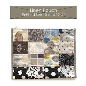 Linen Pouch by Jenny Hunter
