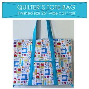 Quilters Tote Bag by Jenny Hunter