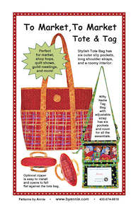 Sewing And Bag Patterns Kitsets: ByAnnie To Market Tote Bag
