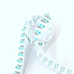 Ribbons Trims: Ribbon - Tall Houses & Trees on White - 5/8"
