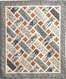 Plume Patterns Kitsets Jenny Hunter Designer: Woven Puzzle Quilt Pattern - designed by Jenny Hunter