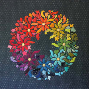 Quilting Patterns Kitsets: Harlequin Garland Pattern - Carolyn Murfitt