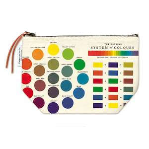Pouches: Vintage Pouch - Colour Wheel