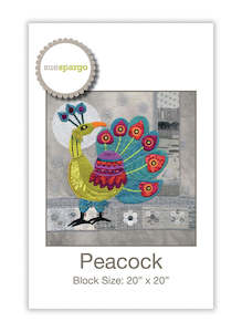 Sue Spargo Books Patterns: Peacock Block Pattern - Sue Spargo