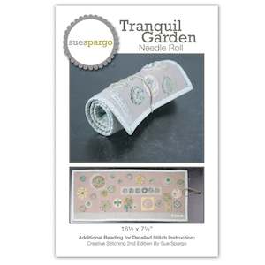 Sue Spargo Books Patterns: Tranquil Garden Needle Roll Pattern - Sue Spargo