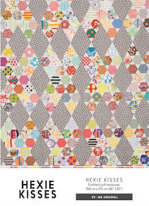 Sale Patterns Kitsets: Hexie Kisses Quilt Pattern