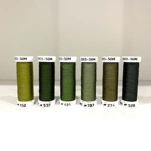 Au Ver A Soie Silk Threads: Soie 1003™ - Bronze Green