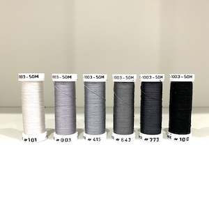 Au Ver A Soie Silk Threads: Soie 1003™ - Black & White