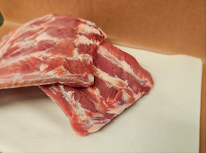 Poaka Sausages: Poaka Pork Ribs - 1kg